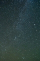 Night sky with stars and galaxy in outer space, universe background