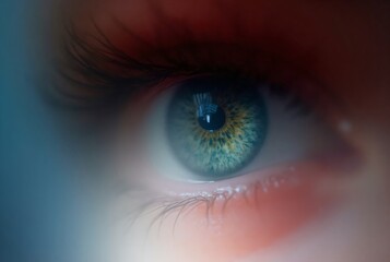 Fototapeta premium Close-up of a Human Eye