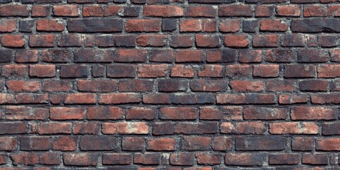 Fototapeta premium Textured background material featuring a classic brick design, ideal for various creative projects. This versatile brick background material offers a rustic charm and endless design possibilities.