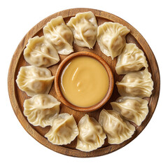 Homemade Nepali Momos Dumplings served with Tomato chutney