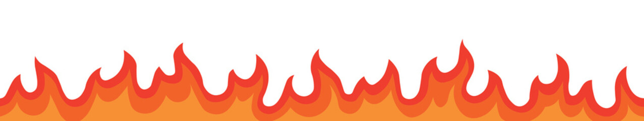 illustration of a fire