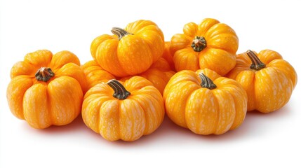 Obraz premium Vibrant Orange Pumpkins for Autumn Decor