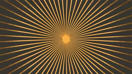 Obraz premium Sunburst Vector Icon for Design Projects