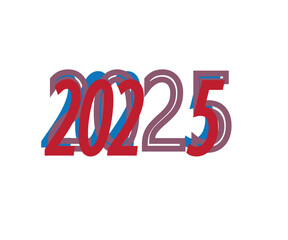 happy new year graphic design vector symbol logo