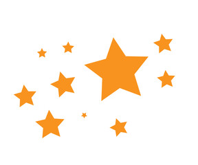 star gold graphic design vector symbol logo