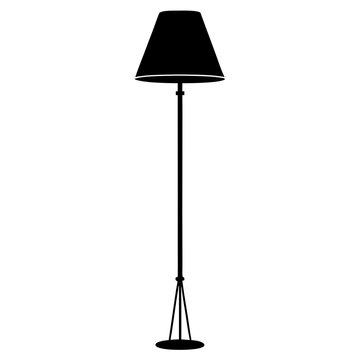 recommend clip art: lamp isolated on white background