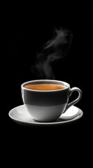 Enjoying a hot coffee in a cozy cafe with natural light during the afternoon