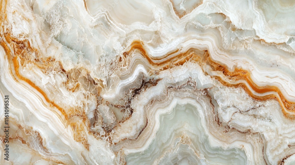 Poster elegant marble texture with warm tones swirling patterns ideal for backgrounds and design projects w