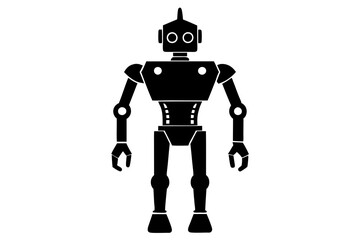 blue screen robot toy