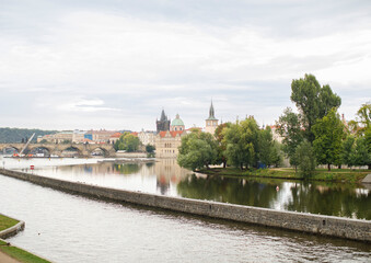 Naklejka premium view of prague, the republic of the republic