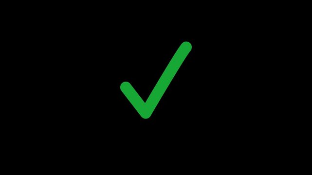 Green Tick Animation 