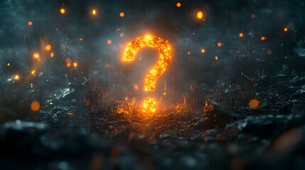 Exploration of Human Emotions: Fear, Uncertainty, and the Darkness of the Unknown Through Abstract Imagery