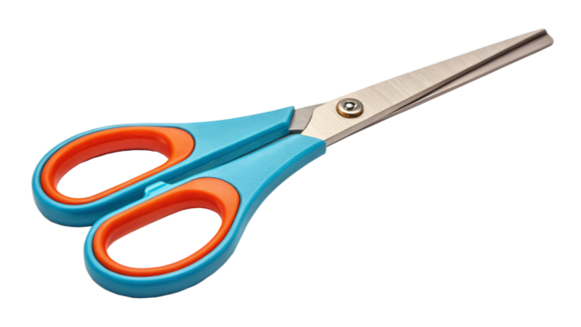 Colorful Plastic Scissors, Child Safe, Cutting Tool, Office Supply