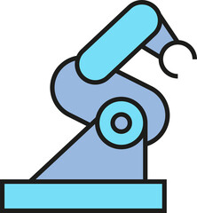 Industrial Robot Icon