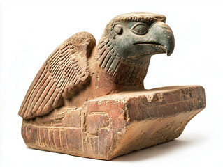 Ancient eagle stone sculpture