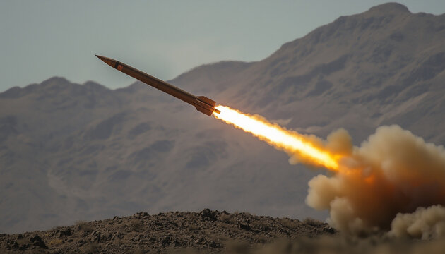 a hypersonic missile launch