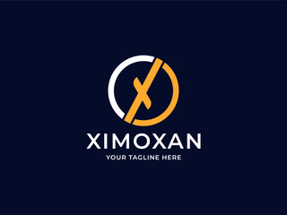 X modern letter logo 