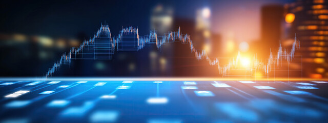 financial background banner