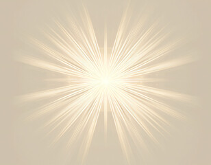 Obraz premium Golden Light Burst