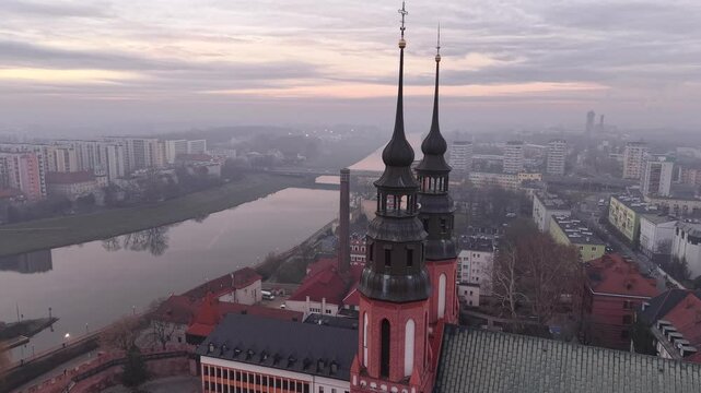 City Opole Droneshot