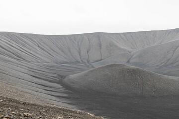 Hverfjall, cratere vulcanico in Islanda © graziartw