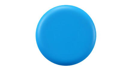 blue circle isolated on white