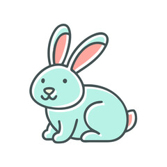 easter bunny with egg