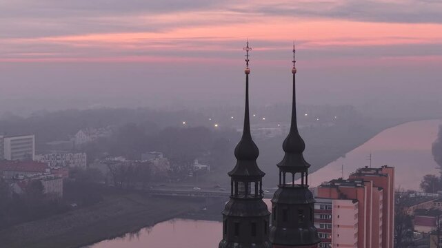 City Opole Droneshot