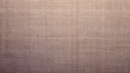 Fototapeta premium Subtle Beige Purple Burlap Texture, Close-Up Fabric Background Image