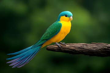 Fototapeta premium Vibrant Parrot Illustration