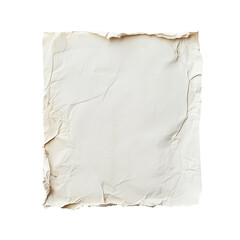 Obraz premium Aged Crumpled Paper Texture: Vintage Background
