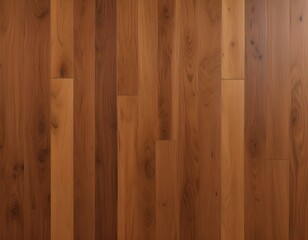 Fototapeta premium 35mm film photography Closeup of a solid old smooth polished verticale stripes hardwood planks parquet texture