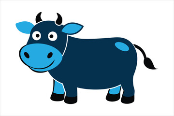 Cute Cow Cartoon Adorable Animal Illustrations for Creative Projects