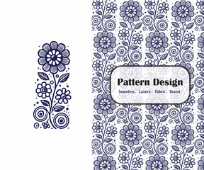 flower pattern design seamless