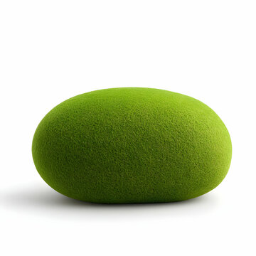 Green Grassy 3D Sphere Illustration