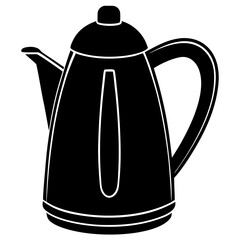 teapot isolated on white