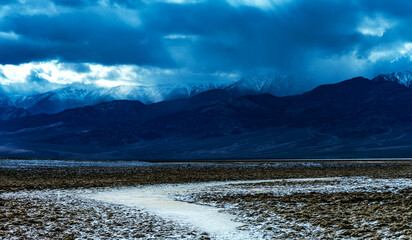 Storm Clouds Over Panamint Mountains