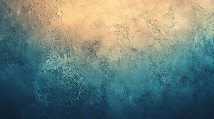 Fototapeta premium Abstract Ice Texture: A captivating close-up of a frozen surface, showcasing intricate patterns and a mesmerizing blend of blue and gold hues. 