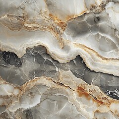 Obraz premium Polished Marble Texture Highlighting Elegant Natural Veining in Stunning Photo
