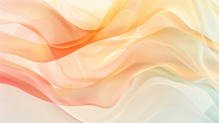 Obraz premium Mesmerizing Fluid Waves of Vibrant Chromatic Gradients - Abstract Digital Art Composition