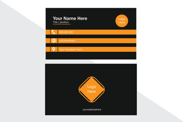 Business card design template, Clean professional business card template, visiting card, business card template.