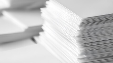 Blank business card mockup on white textured background 3d illustration 3d rendering card template