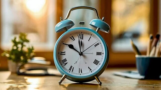 vintage alarm clock
