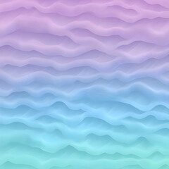 Obraz premium Abstract 3D Wavy Background Illustration