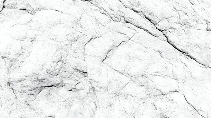 Naklejka premium White Cracked Stone Texture Background Illustration