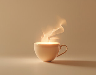 Obraz premium Warm Coffee Cup