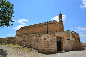 Mor Ahisnoya Church in Midyat, Mardin, Turkey. © sinandogan