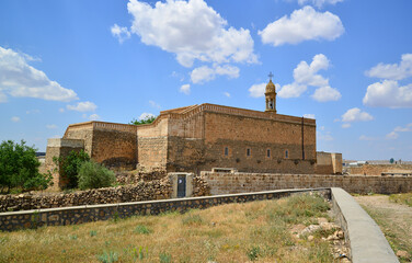 Mor Ahisnoya Church in Midyat, Mardin, Turkey. © sinandogan