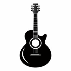 Obraz premium guitar isolated on white