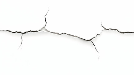 Cracked White Surface Texture Background